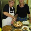 2 Glacier Grannies serving pies